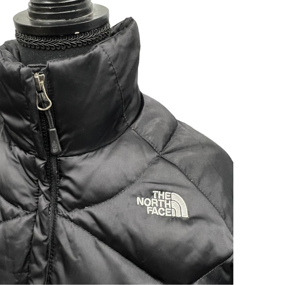 The North-face Women's Jacket Size Small Black Goose Down Blend Warm - Picture 5 of 12